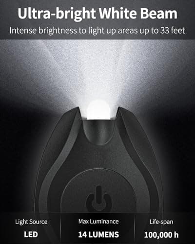 Uniclife 5 Pack LED Keychain Flashlight Mini LED Keychain Light | 14 Lumen Portable Ultra Bright Battery Powered Key Ring Torch for Outdoor Camping Party Hiking and Emergency Lighting — view 2