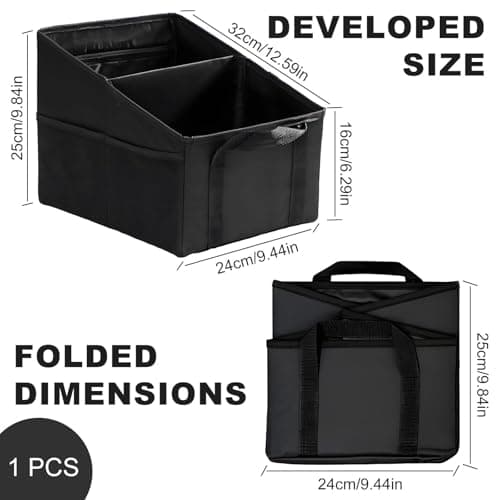SHILIUZHI Car Organiser,Car Seat Organizer,Front And Rear Seat Storage Compartment.Fits Toys,Snacks,Cups,Books And Tissues,Keeps Your Cars Neat Clutter Free. — view 2