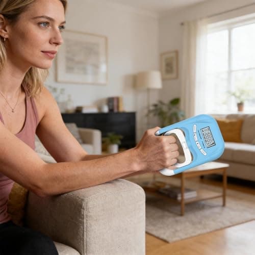 Grip Strength Measuring Device 396lbs Rechargeable Digital Display — view 3
