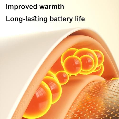 Electric Hand Heater - Winter Warmers with LED Light, Rechargeable Portable Pocket Warmer, Handheld Heat Pack for Hunting Commuting Sports Travel School | Gym Skiing Camping Trip Outdoor Cold Season — view 4