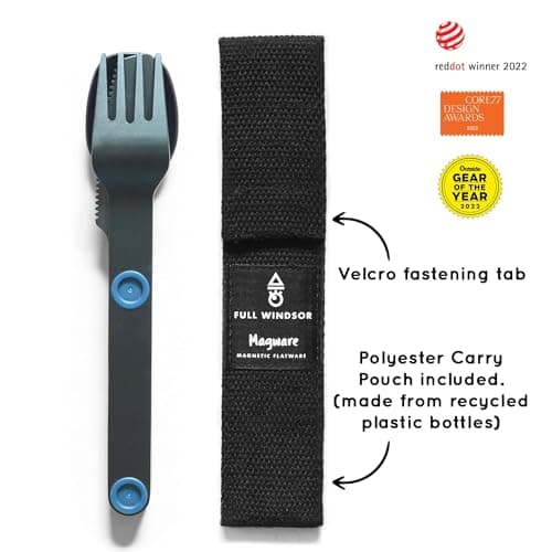 FULL WiNDSOR - MAGWARE Magnetic Travel Camping Cutlery Utensils Set — view 2