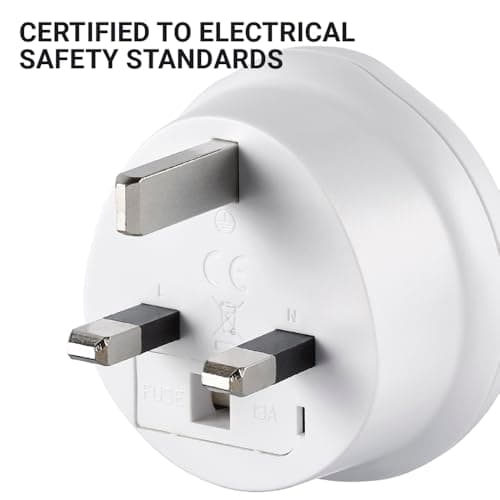 Go Travel Australia/China to UK Plug Adapter, Earthed, Compact — view 4