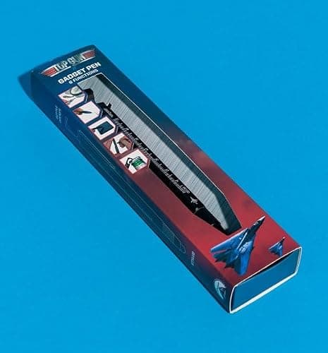Blue Sky Multitool Pen with Ruler - Black, Stainless Steel — view 4