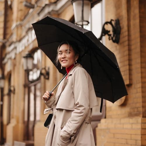 Tubaobei 4 Pack Travel Umbrella, Windproof Automatic Open and Close Umbrellas, Folding Rain Umbrella for Men Women — view 4