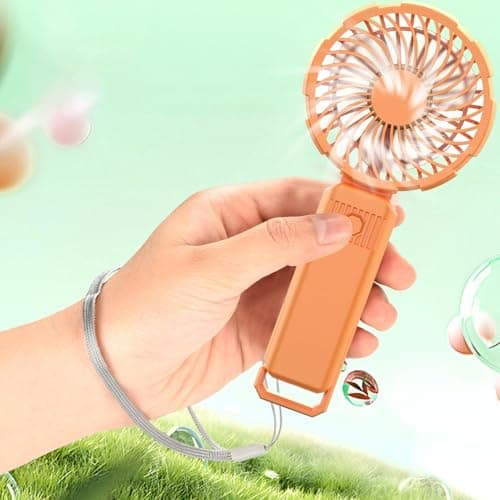 Handheld Fan Rechargeable 3 Speed Adjustable USB Rechargeable Cooler — view 4