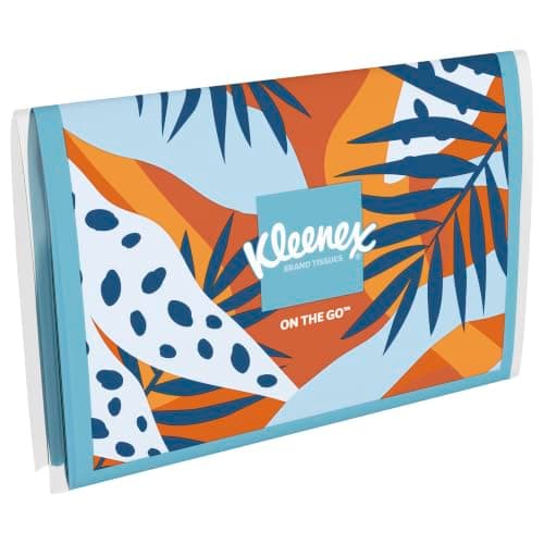Kleenex® On-the-Go Wallet Facial Tissues – Multipack 3 Tissue Packs — view 3