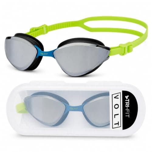 Award-Winning Swimming Goggles | Advanced Anti Fog Treated Lenses | 100% UVA/UVB Protection | 3D Construction | Adjustable Nose Bridge | Scratch Resistant | 180-degree view | Designed For Men & Women