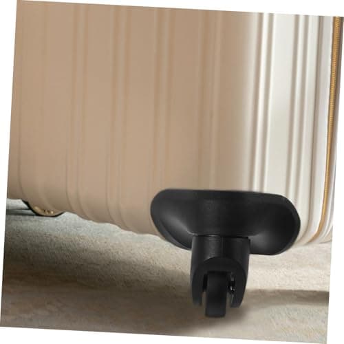 GALPADA Suitcase Replacement Wheels 2pcs Black ABS Trolley Caster — view 6