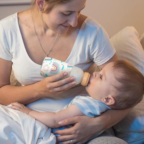 Portable MilkBottle Warmer, Insulated Baby Bottle Bag and Cover for Home, Stroller, and Travel — view 5