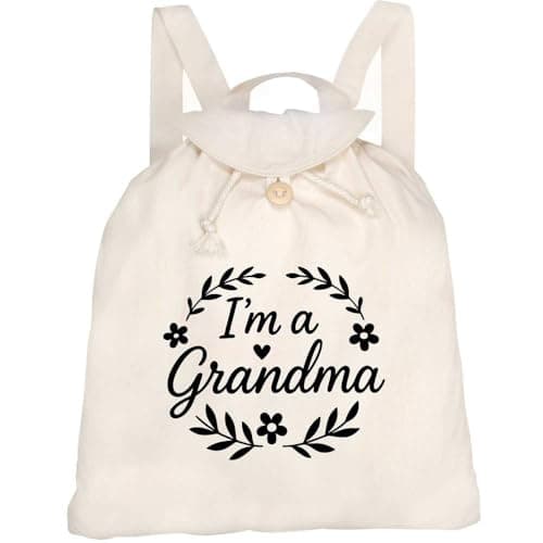 Azeeda 'I'm a Grandma' Canvas Rucksack/Backpack (RK00040150)
