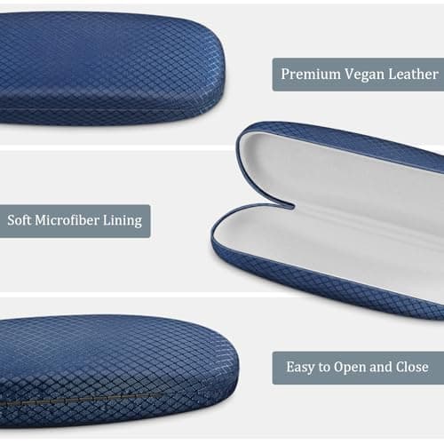 FINTIE Hard Shell Glasses Case for Women Men — view 4