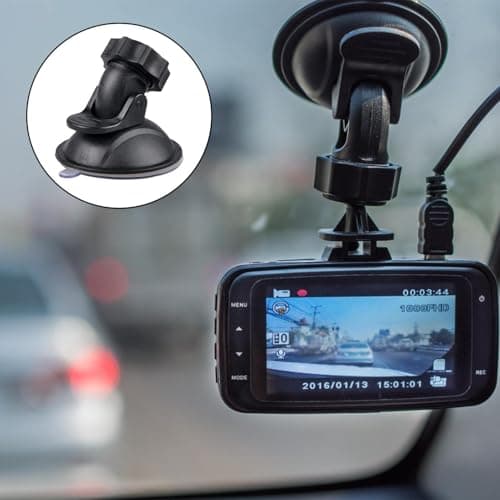 DOTIUWO Dash Cam Mount Quick Release with 5 Adapters for Car Motorcycle — view 3