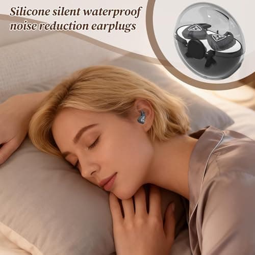 Ear Plugs for Sleeping Noise Cancelling Soft Silicone Reusable Waterproof — view 2