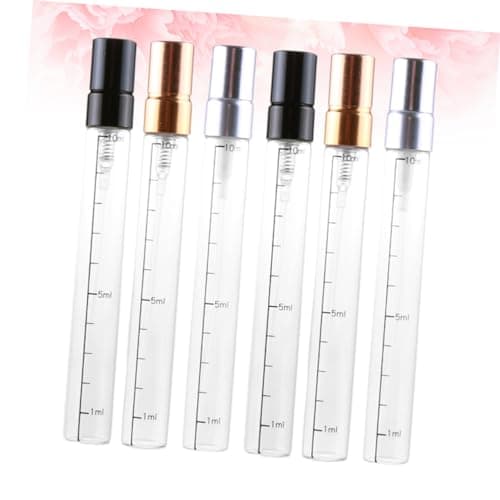 Beaupretty 6 Pack 10ml Glass Refillable Spray Bottle with Scale — view 3