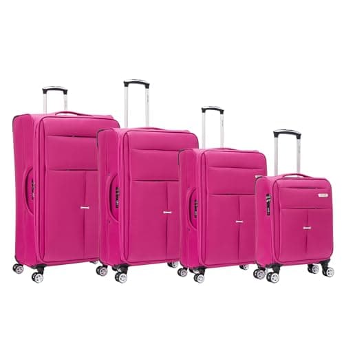 Large Suitcase 29" Super Lightweight Luggage 20% Expandable 4 Wheels Spinner Soft Shell Check in Luggage for 23kg — view 2