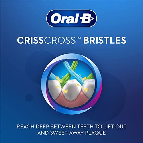 Oral-B Pro-Health Soft Toothbrush for Gum Care, Battery Operated, 3 Pack, Blue, Purple, Green — view 4