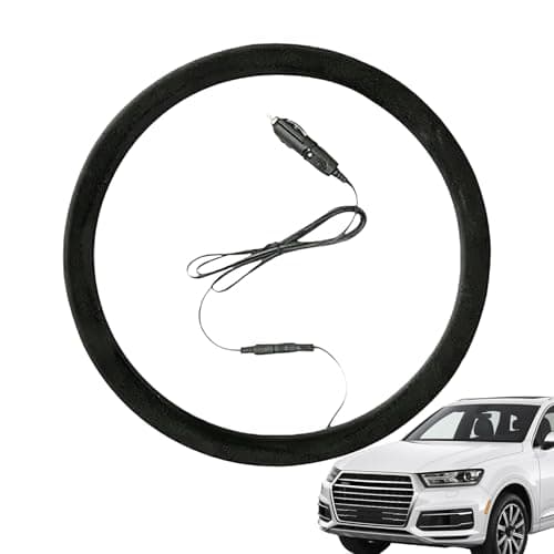 Steering Wheel Heater, Vehicle Hand Warmer Steering Wheel Protector, Quick Hand Warmer For Road Trip Travel Daily Commute Adventure Minivan Sedan SUV