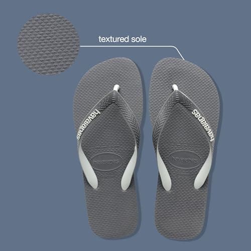 Havaianas Top Mix Unisex Adults FlipFlop Steel Grey/Steel Grey 6.5/7 UK — view 3