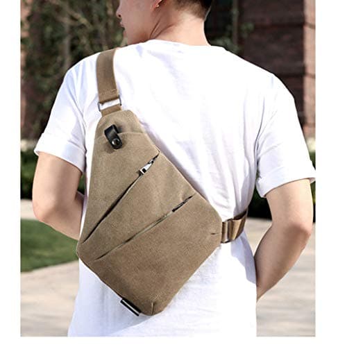 Ovecat Unisex Anti Theft Sash Sling Crossbody Bag — view 4