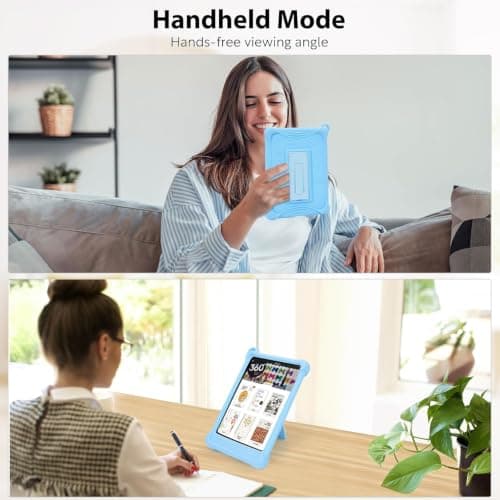 Silicone Case for 7" Kindle Paperwhite & Colorsoft 12th Gen 2024, Blue — view 6