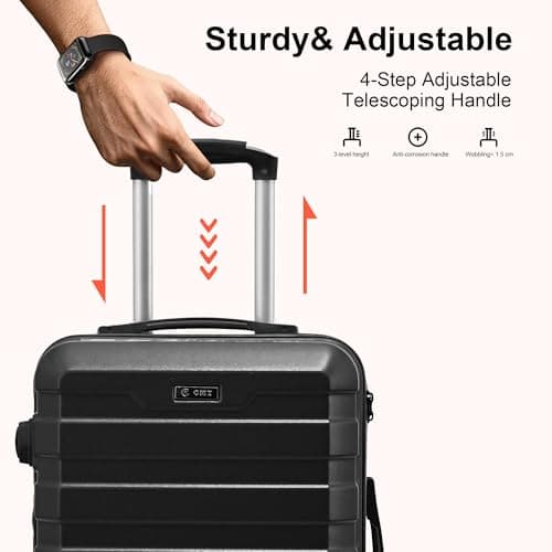 RMW Suitcase 2 Piece Cabin 20" Large28 Check in Luggage Hard Shell — view 2