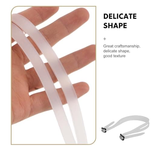 GATHINESS Silicone Swimming Goggle Strap for Dive Mask Head Straps and Diving Masks Universal Fit Replacement Band for Swimming and Travel — view 3