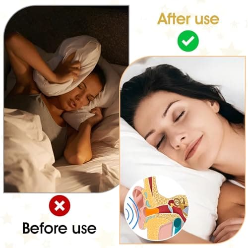 10 Pairs Soft Foam Ear Plugs- 38db Noise Reduction Sponge Earplugs for Sleeping Noise Cancelling Reusable Ear Plugs Hearing Protection for Sleep, Travel, Work, and Study, Flying, Loud Noise — view 5