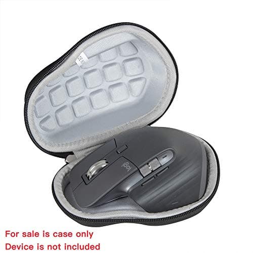 Hermitshell Hard Carrying Case for Logitech MX Master 3 Advanced Wireless Mouse (Compact Version 2.0) (Black), Black, Modern, Black, Modern — view 2