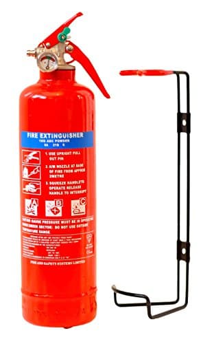 CAR/Vehicle Safety KIT. Premium FSS UK 1 KG Powder FIRE Extinguisher, 1ST AID KIT, HI VIZ Vest Reflective Triangle. for Cars Travel CARAVANS Taxi BSi KITEMARKED. — view 4