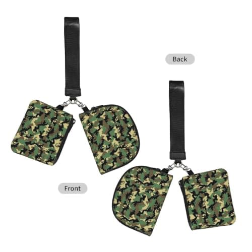 Camo Print Wrist Strap Outdoor Sports Bag Unisex Fitness Accessory Running Travel Gift — view 2