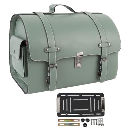 AOWINHIT Motorcycle Luggage Tail Bag 29.5L Arrow Storage Case with Lock — view 6