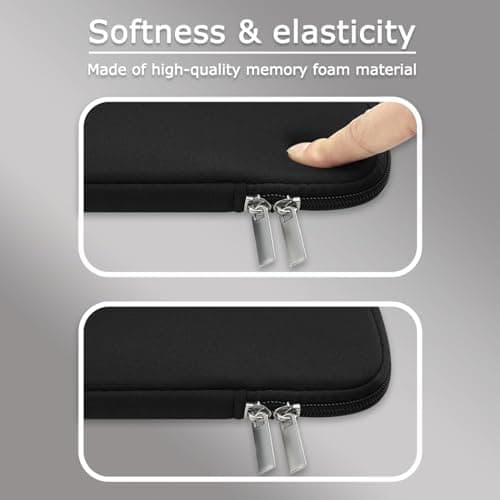 laptopSleeve- 15.6 Inch Neoprene Case, Protective laptopSleeve, Water Resistant Notebook Cover | Shockproof Computer Sleeve — view 6