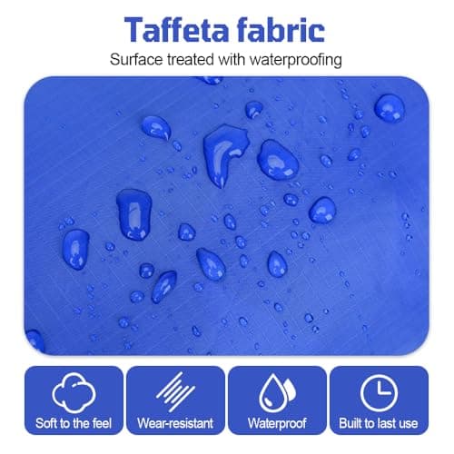 20L Waterproof Dry Bag, River Tracing Swimming Dry Sack with Roll Top Closure, Floating Bucket Bag for Kayaking Outdoor Camping Beach Hiking — view 3