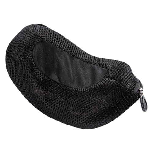 Ski Goggle Case - Black, Hard, Polyurethane, Goggle Case, Classic, Zipper Closure, Rainproof, Compact & Lightweight, for Ski, Motorcycle & More — view 6
