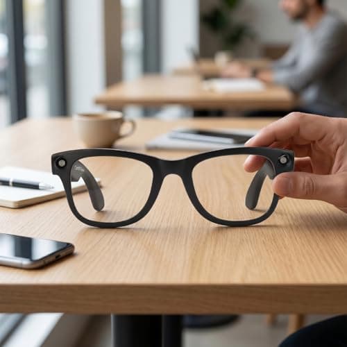 Tonysa AI Smart Glasses with Real Time Translation and Camera — view 4