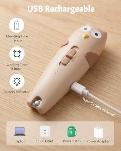 Lictin Baby Healthcare and Grooming Kit,26 in 1 Baby Nail File Electric Set — view 4