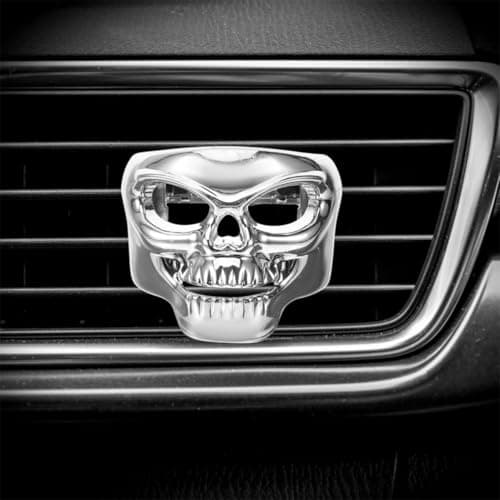 Skull Shape Car Air Vent Cup Holder 2pcs for Beverages and Bottles — view 5