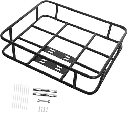 Rear Luggage Rack Bicycle Storage Structure