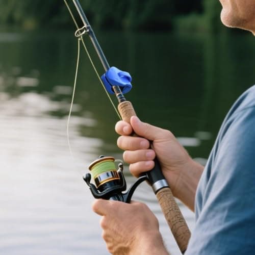 Fishing Rod Clip - Reusable Holder Pack | 6 Piece Anti-Slip ABS — view 3