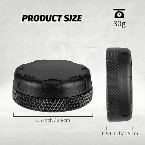 [1 Pack] Ultimate Magnetic AirTag Holder: IP68 Waterproof Case with Powerful N54 Magnet, Anti-Lost Concealed Cover for Car, Bike, or any Metallic Surface - Black — view 3