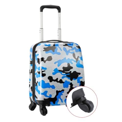 2PCS 360¡ã Swivel Replacement Luggage Wheels, Universal PVC Suitcase Wheels for Travel Bags, Trolley Cases — view 2