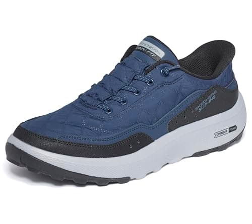 Skechers Men's Urban Explore Cozy Fit Slip-in, Navy, 7 UK