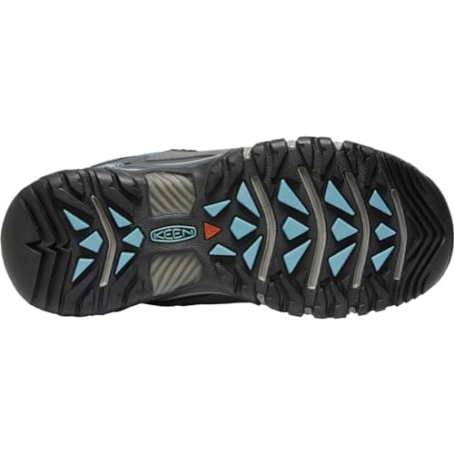 KEEN Women's Targhee 3 Waterproof Hiking Shoe, Magnet Atlantic Blue, 6.5 UK — view 6