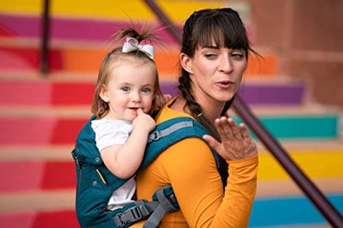 Beco 8 Baby Carrier Newborn to Toddler, Cool Mesh, 3-20 kg, Teal — view 5