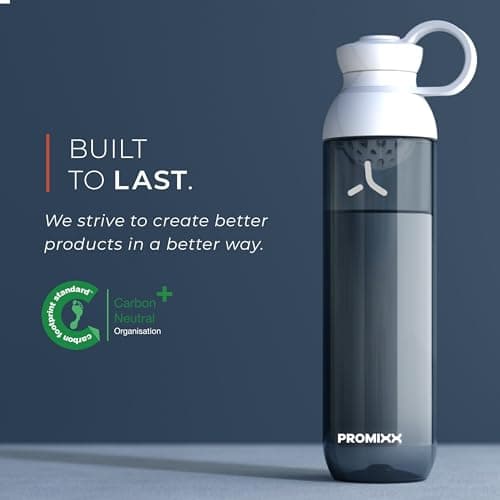 PROMIXX Form Sports Water Bottle 760ml, Leakproof BPA-Free, Graphite Gray — view 6