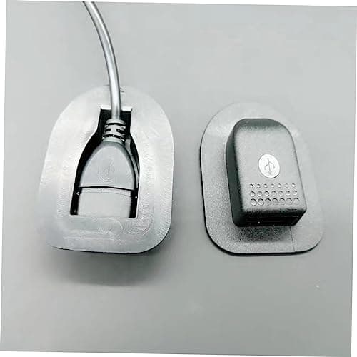 jojofuny USB Charging Cable for Backpack External Port Black Plastic — view 3