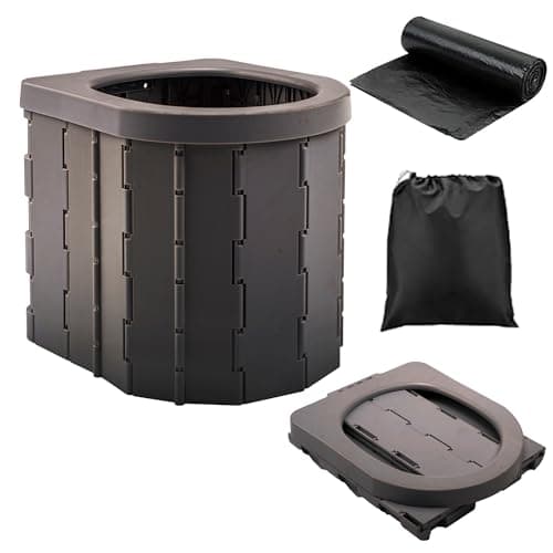 KINSPORY Portable Toilet, Camping Toilet, Camping WC