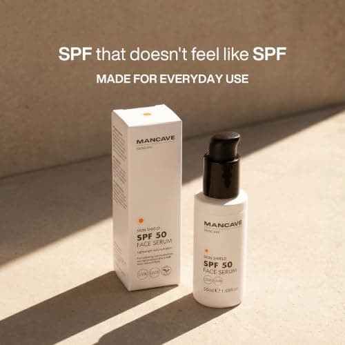 ManCave SPF 50 Anti-Ageing Moisturiser 50ml, Mens Face Moisturiser — view 4