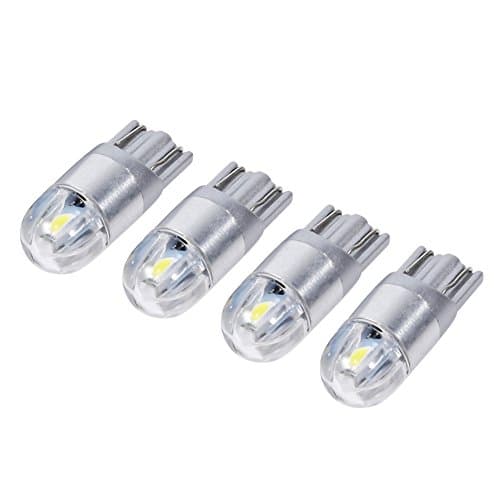 Fawfose 4 Pack T10 W5W 168 LED Bulbs, 360 Degree Beam Angle 12V DC with Projector Lens for Car Dome Map Lights — view 5