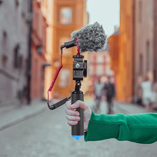 Waterproof Floating Handle Grip Anti-Slip Floating Bobber Stick Floaty Handler Holder Mount with Lanyard for Go Pro Hero 11/10/9/8/7/6/5/4/3 Session DJI Osmo and Other Action Cameras — view 5